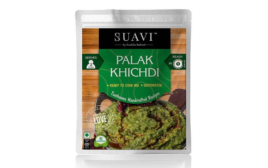 Suavi Palak Khichdi    Pack  70 grams